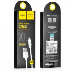 USB kabelis HOCO X1 Rapid "lightning" 1m baltas