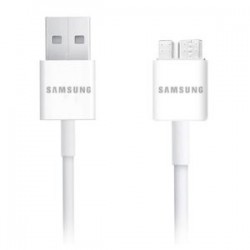USB kabelis ORG Samsung N9005/N7200 Note 3 microUSB (ET-DQ10Y0WE) baltas (1M)