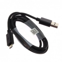 USB kabelis originalus Nokia CUBB01M-FA010 microUSB juodas naudotas Grade A (1M)