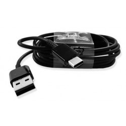 USB kabelis originalus Samsung G950 S8/G960 S9 type-C (EP-DG950CBE) juodas (1,2M)