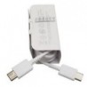 USB kabelis originalus Samsung Note 10 type-C to type-C (EP-DG977) baltas (1M)