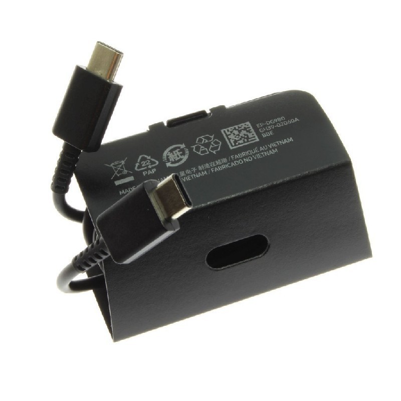 USB kabelis originalus Samsung S20, Note 10 Type-C (EP-DG980) juodas (1M)