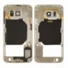 Vidinis korpusas Samsung G920F S6 auksinis su zumeriu ir soniniais mygtukais originalus (used Grade 