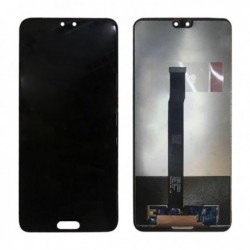 Ekranas Huawei P20 su lietimui jautriu stikliuku juodas originalus (service pack)