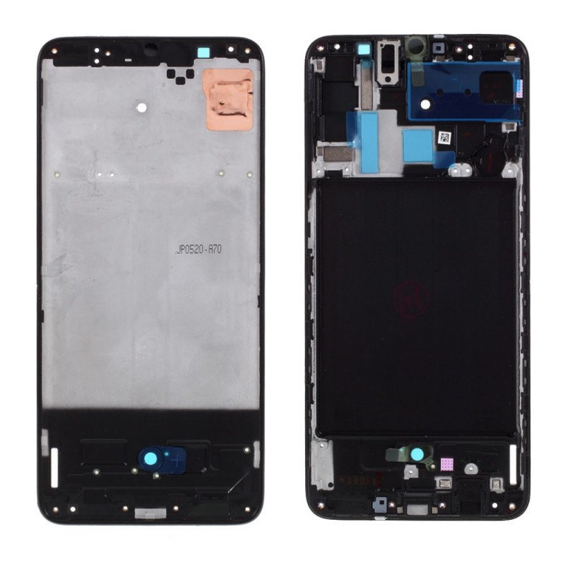 Rėmelis ekranui Samsung A705 A70 2019 juodas ORG