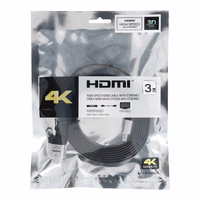 HDMI į HDMI 4K 60Hz didelio greičio kabelis su Ethernet ver. 2.0 BLISTER 3 m juodas