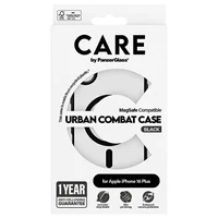 CARE by PanzerGlass Flagship Urban dėklas telefonui Magnetinis iPhone 16 Plus - Skaidrus