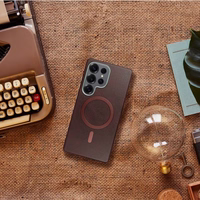 Dėklas "Gentelman Mag Cover" skirtas Samsung S948 S26 Ultra rudas