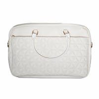 Wonder Dėklas nešiojamam kompiuteriui 17 colių pico dygsniuotas smėlinas