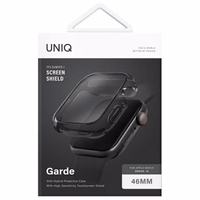 Uniq Garde dėklas Apple Watch 46 mm - dūminis