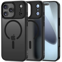 Tech-Protect MagMat Magnetinis dėklas telefonui iPhone 17 Pro Max - Matinis juodas