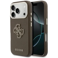 GUESS case for IPHONE 17 Pro GUHCP17L5PS4RGGW (PU FW Resin Logo) brown