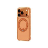 AmazingThing Titan Pro Spin dėklas iPhone 17 Pro suderinamas su MagSafe - oranžinis