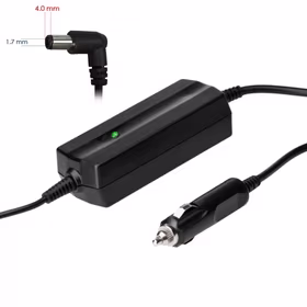Automobilinis nešiojamojo kompiuterio pakrovėjas Akyga AK-ND-77 (20V /3.25A 65W 4.0 x 1.7mm) LENOVO 1.2m