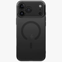 Uniq Airsuit dėklas telefonui iPhone 17 Pro Max Magclick įkrovimas - juoda