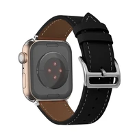 Odinė kilpa Apple Watch 38/40/41 dizaino 1 juoda