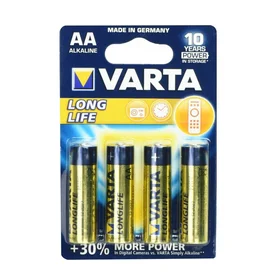 VARTA alkalinė baterija R6 (AA) ilgalaikė 4 vnt.