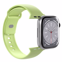 PURO ICON - elastinis dirželis Apple Watch 38/40/41/42 mm (S/M & M/L) (Matcha žalias)