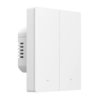 SONOFF M5-2C-80W WiFi Matter išmanusis sieninis jungiklis (2 kanalai, rėmeliui)