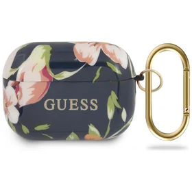 Guess GUACAPTPUBKFL03 AirPods Pro dėklas mėlynas/mėlynas N.3 Gėlių kolekcija