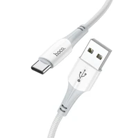Kabelis USB A į USB C Hoco 3A 1 m X70 baltas