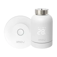 ZigBee termostatinės galvutės rinkinys IMOU KIT-TRV1-EU-2 su 6 adapteriais ir šliuzu