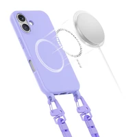 Tech-Protect MagNecklace MagSafe dėklas iPhone 16 - violetinis
