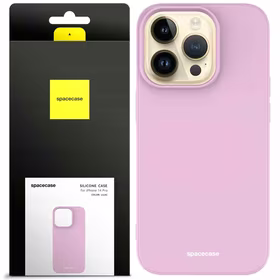 Spacecase silikoninis dėklas iPhone 14 Pro Max alyvinė