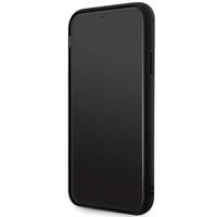 Karl Lagerfeld KLHCN61RUPKLPK iPhone 11 / Xr 6.1" kietas dėklas juodas/juodas 3D monograma