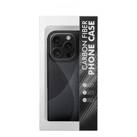 Carbon Elite Magnetinis dėklas telefonui suderinamas su MagSafe IPHONE 17 juodas