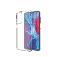 Itin plonas 0.5mm dėklas telefonui Motorola Moto G82 5G / Moto G52 skaidrus