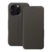 FOLIO Side Magnet dėklas telefonui (m) skirtas IPHONE 16 PRO MAX - rudas