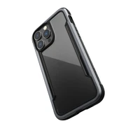 Raptic X-Doria Shield dėklas iPhone 14 Pro Max šarvuota juoda danga