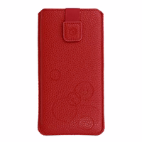 WONDER Deko dėklas telefonui (dydis L) Iphone 13 Mini/12 Mini/SE 2020/2022/7/8 raudonas