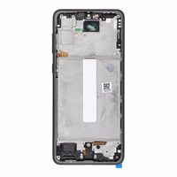 LCD ekranas SAMSUNG A33 5G HARD OLED su rėmeliu