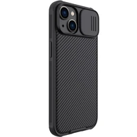 Nillkin CamShield Pro Magnetinis dėklas iPhone 14 Plus dėklas su kameros apsauga juodas (su MagSafe)