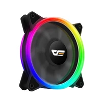 Kompiuterio ventiliatorių rinkinys ARGB Darkflash DR12 Pro 3in1 120x120 (juodas)