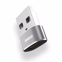 Adapteris Dudao (L16AC) iš USB į Type-C juodas