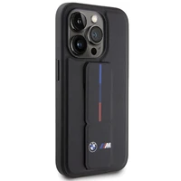 BMW Grip Hot Stamp dėklas telefonui iPhone 15 Pro Max - juodas