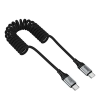 Kabelis USB C į USB C Hoco PD 60W 1,5 m X121 juodas