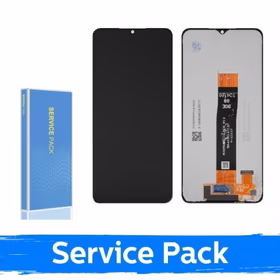 LCD ekranas suderinamas su Samsung A136 A13 5G / A047 A04s / M136 M13 juodas (Aptarnavimo pakuotė / Aftermarket)(NF versija)