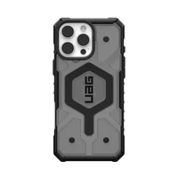 UAG Pathfinder skaidrus Magnetinis dėklas iPhone 16 Pro Max - pusiau permatomas