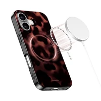 Tech-Protect Lamano MagSafe dėklas telefonui iPhone 17 - juodas ir raudonas