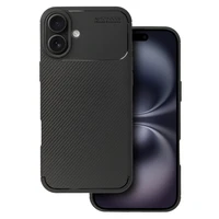 Tel Protect Carbon Elite dėklas telefonui Iphone 16 Plus juodas