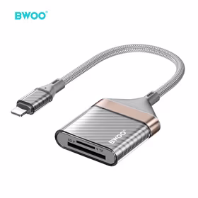 BWOO Adapteris Lightning to SD card / TF Card BZ63