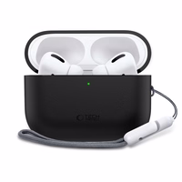 Tech-Protect silikoninis dėklas AirPods Pro 3 juodas