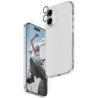 CARE by PanzerGlass madingas rinkinys 3in1 dėklas + stiklas + lęšis iPhone 17