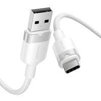 USB 2.0 A į USB-C 3A kabelis Vention CTNWH 2M (baltas)