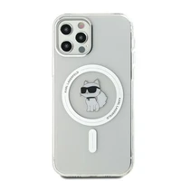 Karl Lagerfeld IML Choupette MagSafe dėklas iPhone 12 / 12 Pro - permatomas