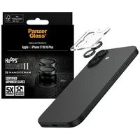 PanzerGlass Hoops Ceramic II grūdinto stiklo objektyvo apsauginis stiklas iPhone 16 / 16 Plus / 17